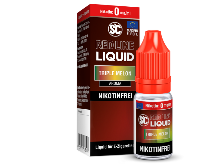 SC Red Line NicSalt Liquid - Triple Melon