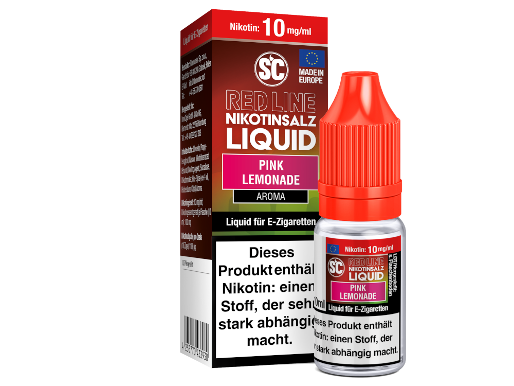 SC Red Line NicSalt Liquid - Pink Lemonade