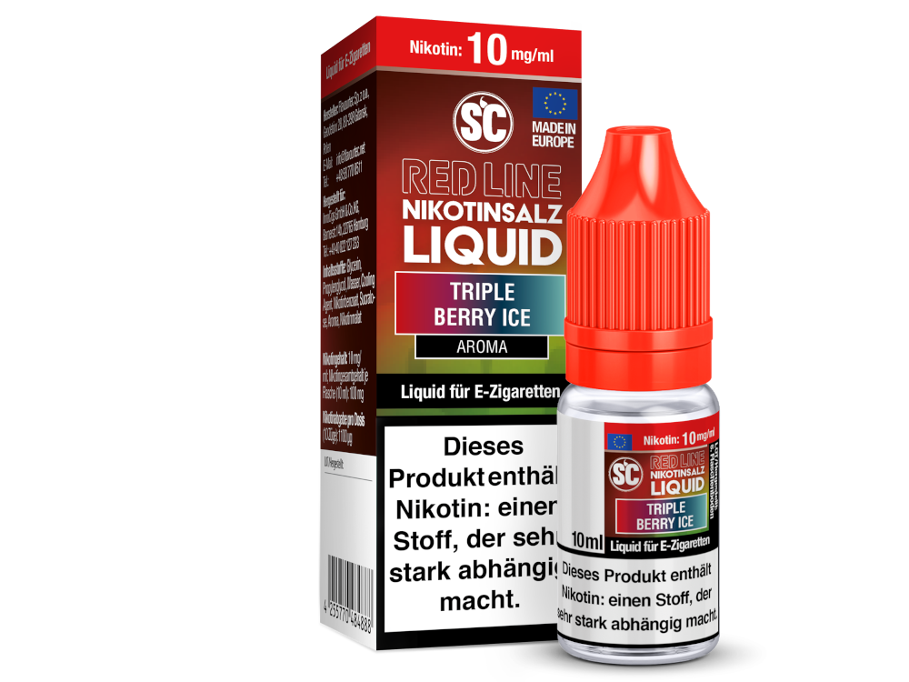 SC Red Line NicSalt Liquid - Triple Berry Ice