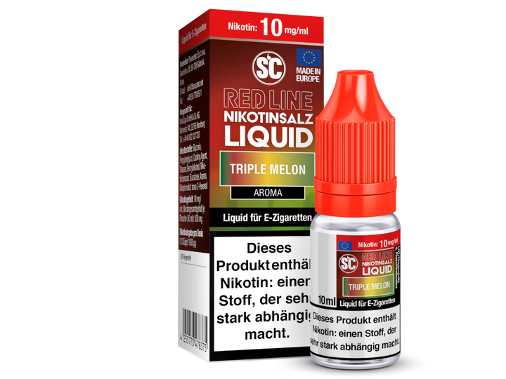 SC Red Line NicSalt Liquid - Triple Melon