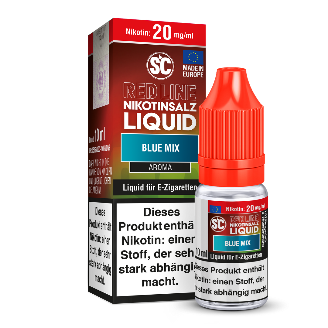 SC Red Line NicSalt Liquid - Blue Mix