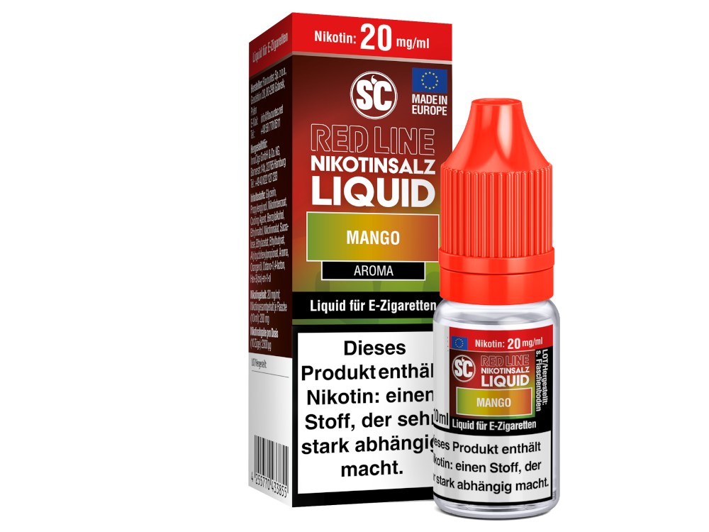 SC Red Line NicSalt Liquid - Mango