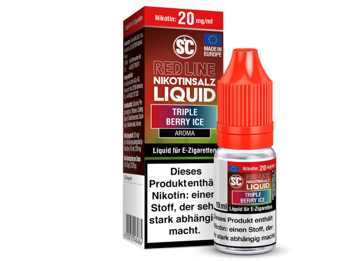 SC Red Line NicSalt Liquid - Triple Berry Ice